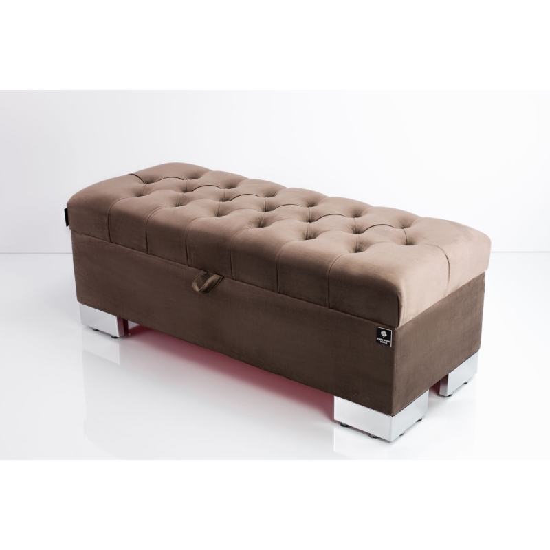 Tufted Storage Bench